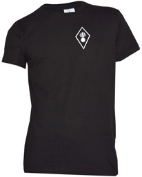 Image de Grenadier T-Shirt mit Truppengattungsabzeichen "Bömbeli" Schwarz